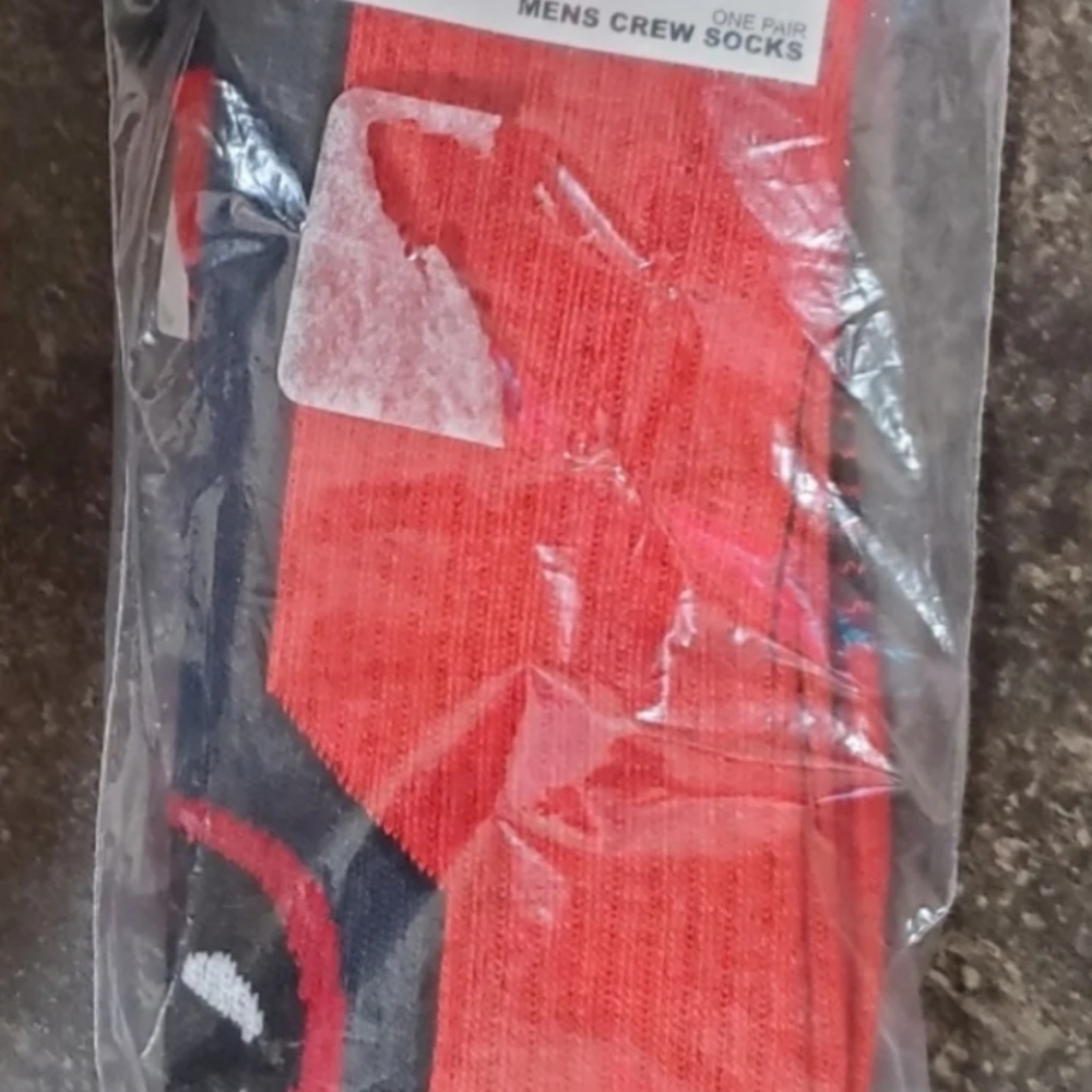 Marvel Collection Deadpool Pair Socks Size 10-13